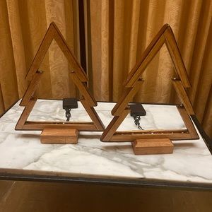 Christmas tree changes colors Led lights comes with remote  (hand crafted) epoxy